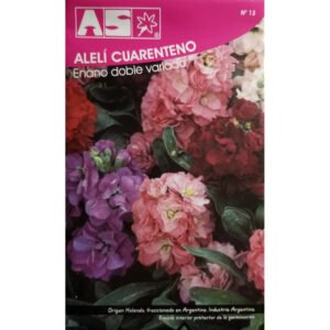 330 Semillas Aleli Cuarenteno Enano Doble Calidad Premium