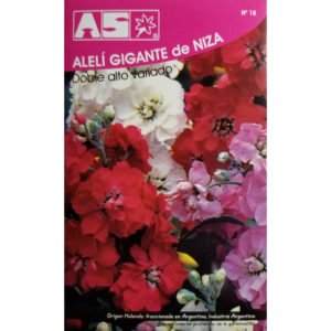 150 Semillas Aleli Gigante De Niza Doble Alto Premium
